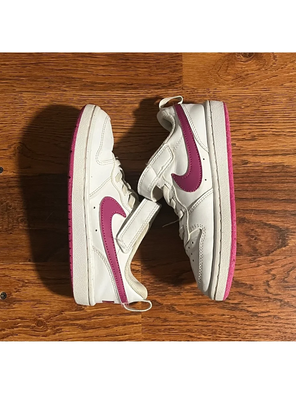 Nike Court Borough Low Recraft Hot Fuchsia Sneakers Size 12C
